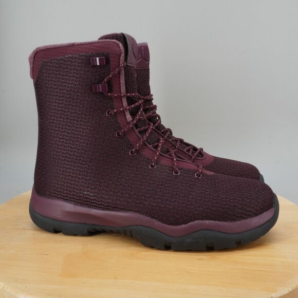 Nike Air Jordan Future Urban Combat Boots Mens Size 11.5 Shoes Night Maroon - Picture 1 of 7